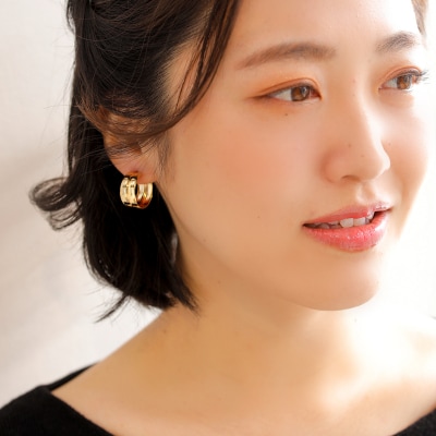 K18 地金 ピアス SE83