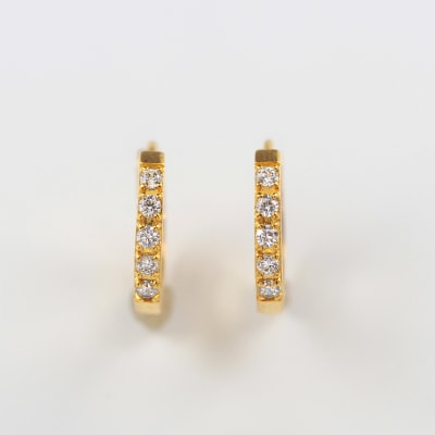 K18 ダイヤモンド ピアス VBE451