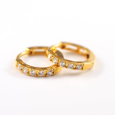 K18 ダイヤモンド ピアス VBE451