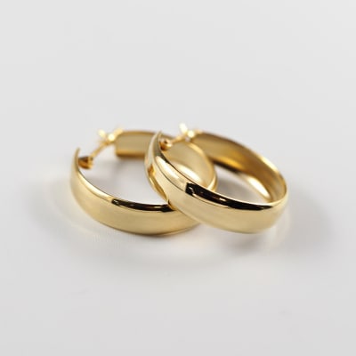 K18 地金 ピアス SE81