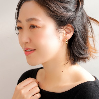 K18 地金 ピアス SE81