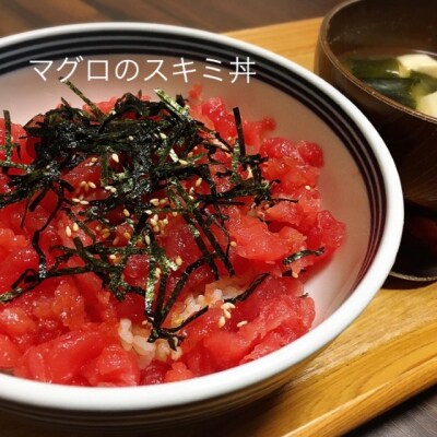 まぐろ専門店の天然まぐろセットA