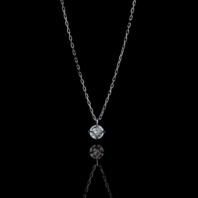 Pt950ダイヤモンド ネックレス(0.10ct)60056F211100100
