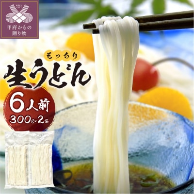 生うどん6人前(3人前×2)