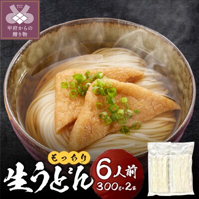 生うどん6人前(3人前×2)