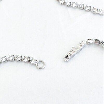 ネックレス ストレートPT850 ダイヤモンド【10.0ct】DTN-7-pt-1001