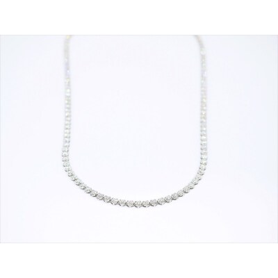 ネックレス ワイドシャトン PT900 ダイヤモンド【5.0ct】DTN-12-PT-0501