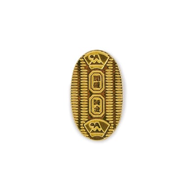 【置物】K24 純金(約2.0g)　ミニピュア(R)　約2.0g　金の小判(SH-0027)
