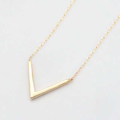 K18 0.08ct ダイヤモンド ペンダントネックレス　FHH-019978