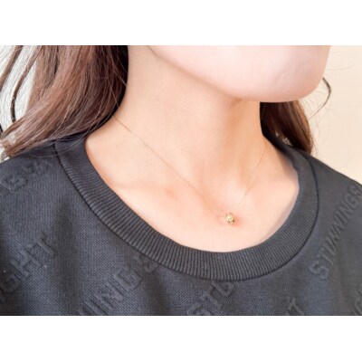 K18手彫り七宝文様のダイヤペンダント(472574)
