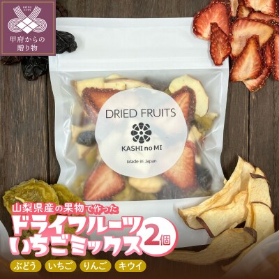 ドライフルーツいちごミックス2個セット