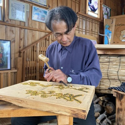 青森ひば絵 写真A3サイズ 1枚 額入り 津軽 [0240]