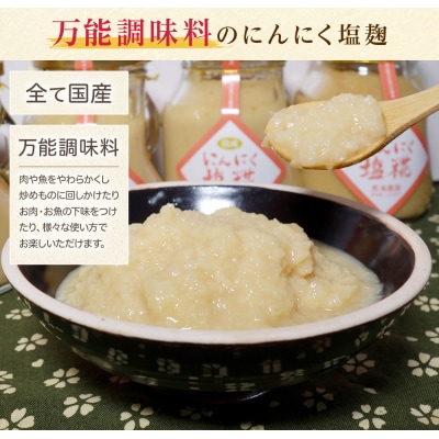 つがる市産 にんにく 万能調味料 3点セット [0330]