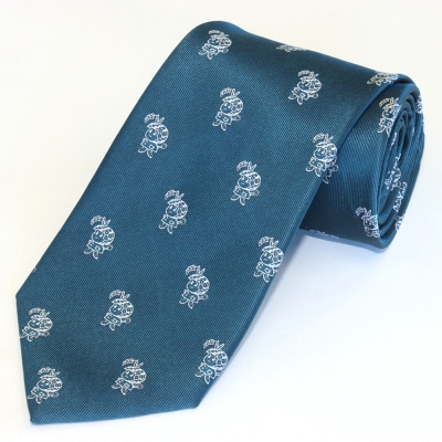 つがーるちゃんネクタイ 青 つがる市 マスコットキャラクター ゆるキャラグッズ [0406]