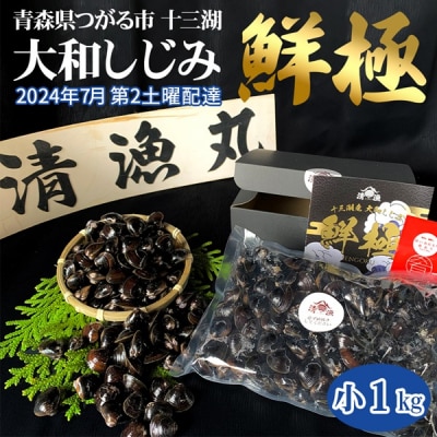 十三湖産 大和しじみ -鮮極- 小 1kg [0510]