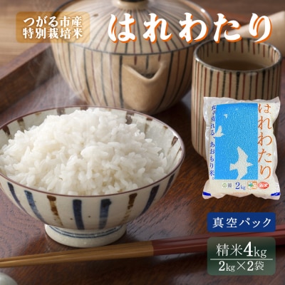 令和7年産 真空パック はれわたり 4kg [0973]