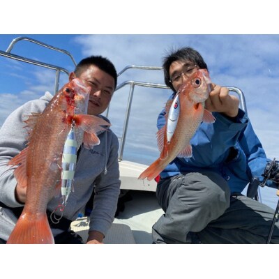 生田丸で船五目釣りツアーチャーター券 (出来島～車力沖)|東北 青森 日本海 [0602]