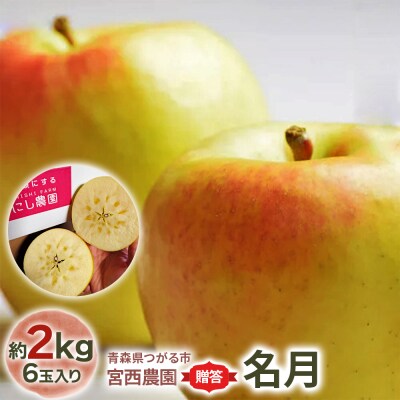 [贈答用] 名月【約2kg 6玉入り】[0678]