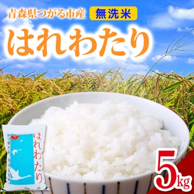 無洗米 はれわたり 5kg [0903]