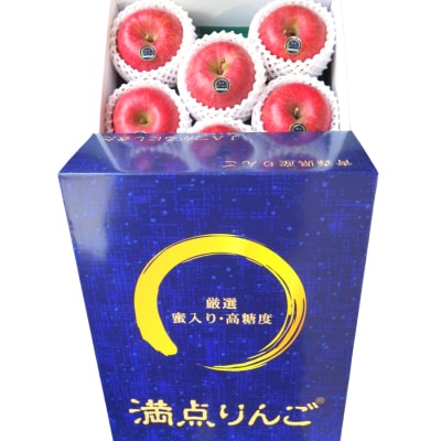 [贈答用] サンふじ「満点りんご」3kg [0725]