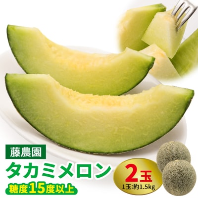 タカミメロン 2玉セット [0836]