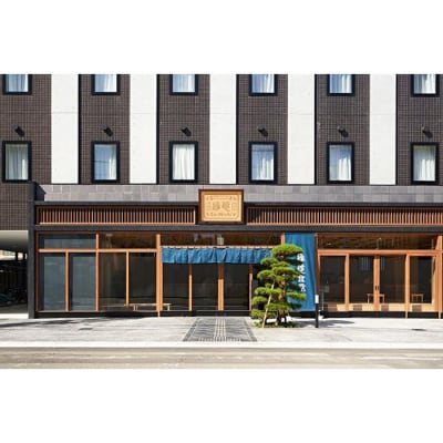 「ホテル縁道」ジュニアスイート「TSUBAKI」 宿泊優待券(1泊食事なし)1組2名様