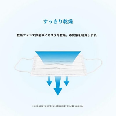 マスク除菌ケース「紫外君」ダブル照射タイプ(両面除菌仕様)