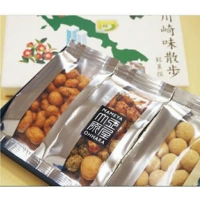川崎味散歩(かわさき名産品)と豆菓子詰合せ