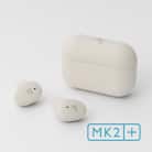 完全ワイヤレスイヤホン ag COTSUBU MK2+ CREAM