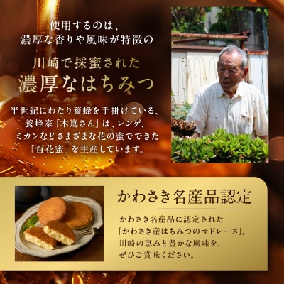 【川崎日航ホテル】かわさき産はちみつの焼き菓子詰め合わせ(7種15個入り)