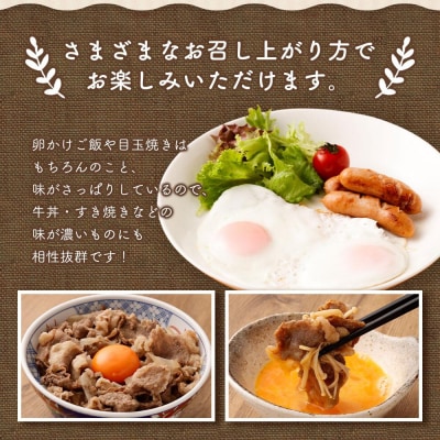 【定期便:12か月】単なる平飼いではないこだわりの卵『わたしたちのぷらいどたまご』3パック(30個)