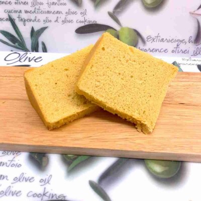 体に優しい小麦粉プレーンシフォンケーキホール(20センチ)1個