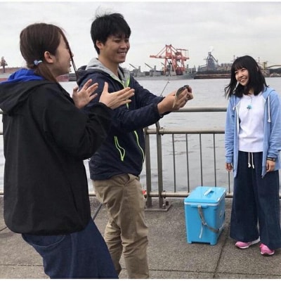 東扇島西公園 手ぶらで釣り体験!