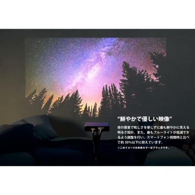 【川崎市ふるさと納税限定モデル】ベッドルームプロジェクターNX1 シャンパンゴールド