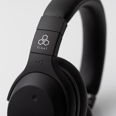 ANCワイヤレスヘッドホンfinal UX2000 BLACK