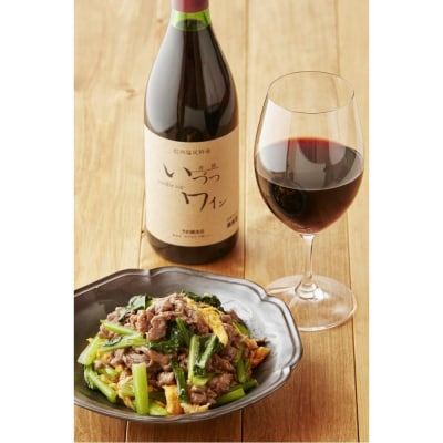 井筒ワイン 酸化防止剤無添加 井筒コンコード 赤甘口 720ml × 2本