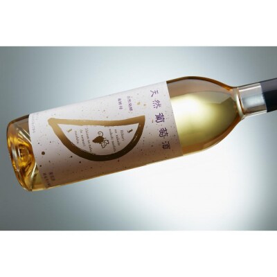 天然ワイン醸造 酸化防止剤無添加 天然葡萄酒 白 辛口 デラウェア 720ml × 2本