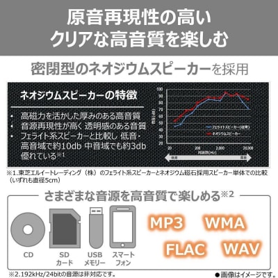 東芝 Bluetooth送受信機能付 CDラジオ TY-ANX3(K)
