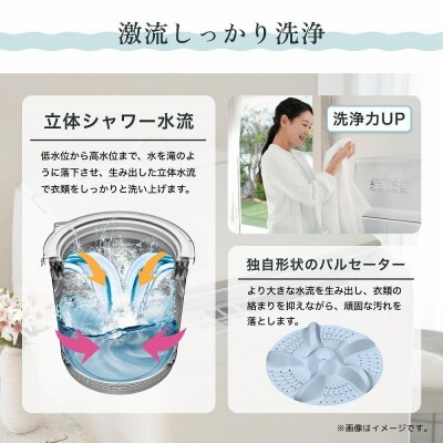 Hisense ハイセンス【標準設置費込み】10kg 全自動洗濯機 ホワイト HW-DG1001