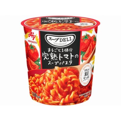 味の素 スープDELI 12個 2種×6個 完熟トマト スープパスタ & きのこ クリームパスタ