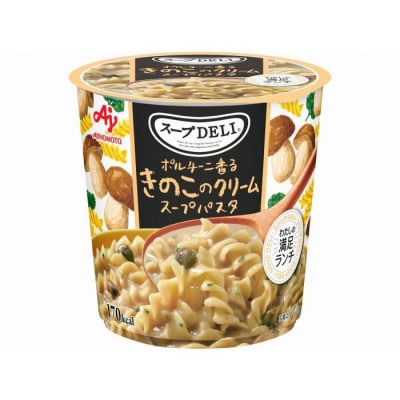 味の素 スープDELI 12個 2種×6個 完熟トマト スープパスタ & きのこ クリームパスタ