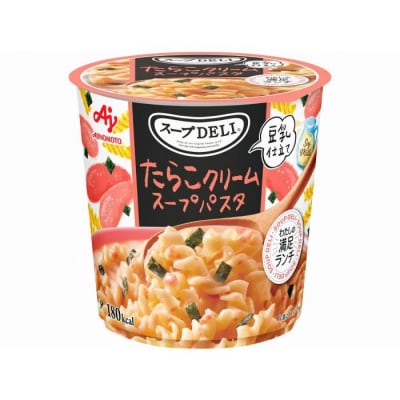 味の素スープDELI 12個 2種×6個 完熟トマト スープパスタ & たらこ クリームスープパスタ