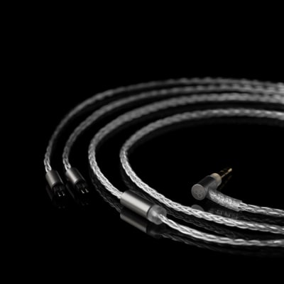 有線イヤホン final S4000 ステンレス切削製 2Pinソフトシルバーコートケーブル付属