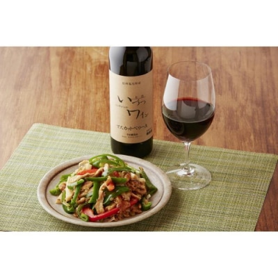 井筒ワイン 酸化防止剤無添加 井筒 マスカットベリーA 赤辛口 720ml 2本セット