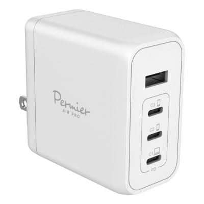 多摩電子工業株式会社・PD100W急速充電対応 USB充電器PR-AP160 【ホワイト】