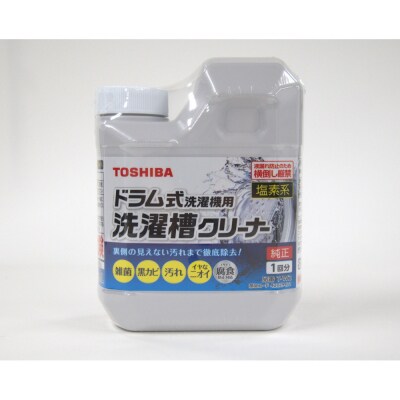東芝　ドラム式用　洗濯槽クリーナー 塩素系 1回分 750mL　T-W2