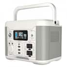 多摩電子工業株式会社・ポータブル電源大容量リチウムイオンバッテリー　ホワイトとグレーのツートンカラー