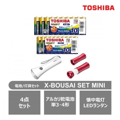 東芝 防災グッズ  X-BOUSAI SET MINI