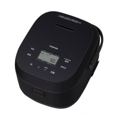 東芝 炊飯器 IH 備長炭ダイヤモンド釜 5.5合 RC-10HW(W) 炊飯 家電 キッチン家電