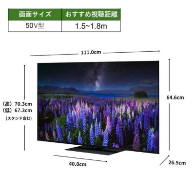 TVS REGZA【標準設置費込み】液晶テレビ REGZA (レグザ) 50V型